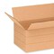 250 Pack Heavy Duty Multi Depth Corrugated Shipping Cartons for Packaging Mailing and Storage 14 1⁄2 x 8 3⁄4 x 6 inch